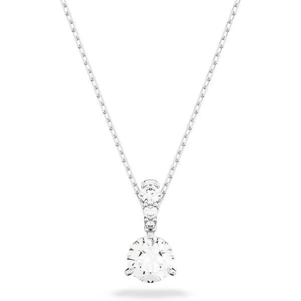 Swarovski Solitaire Crystal Necklace and Earrings Jewelry Collection