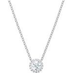 Swarovski Angelic Bracelet and Necklace Jewelry Collection, Rhodium Tone Finish, Clear Crystals