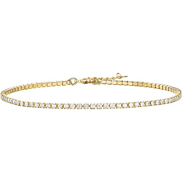 PAVOI 14K Gold Plated Tennis Anklets for Women | Tennis Ankle Bracelet for Women