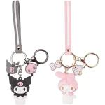 Cute Kawaii Accessories Anime Keychain Adorable Keychain Keyring Key Purse Handbag Car Charms