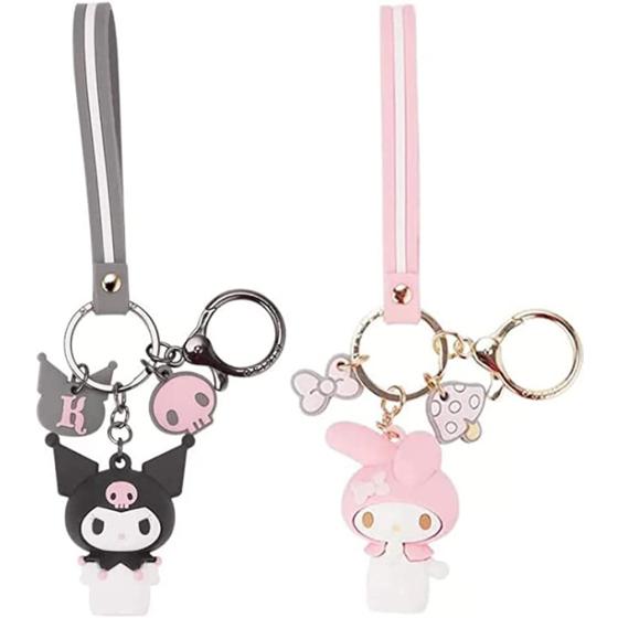 Cute Kawaii Accessories Anime Keychain Adorable Keychain Keyring Key Purse Handbag Car Charms