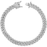 Cuban Link Anklets for Women Plus Size Large Ankle Bracelets Gold Silver Rhinestone Diamond Bling Anklets Women 9 10 inch