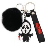 CEMMY XU Women Men Halloween Keychain Horror Movie Keychains Small Bell for Party Favor