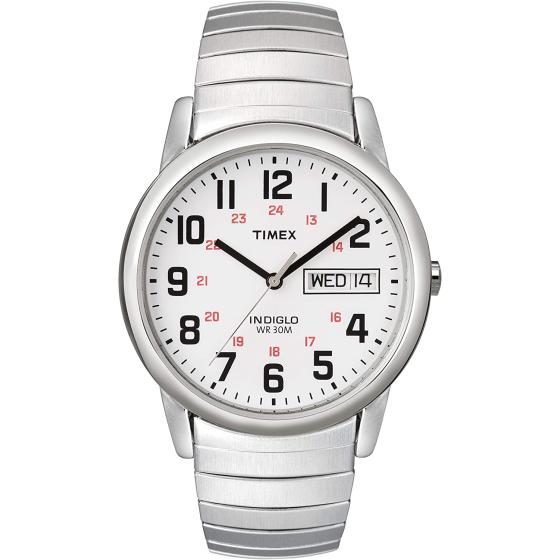 Timex Men's Easy Reader Day-Date Expansion Band Watch