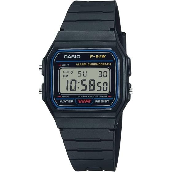 Casio F91W-1 Classic Resin Strap Digital Sport Watch