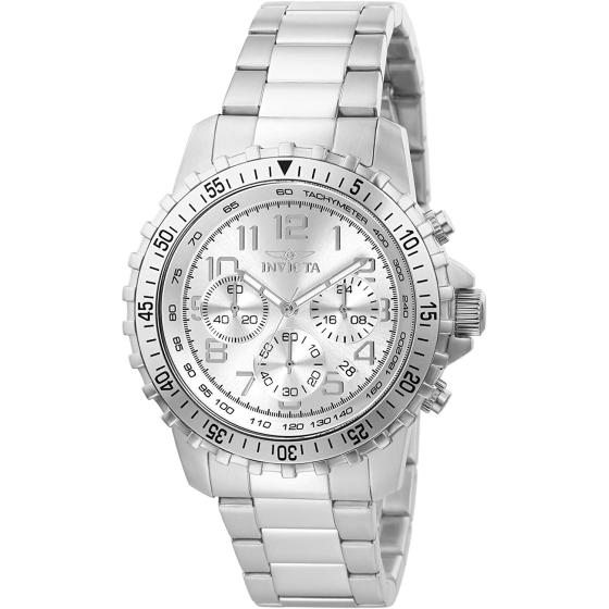 Invicta Men's Specialty Quartz Watch with Stainless Steel Band