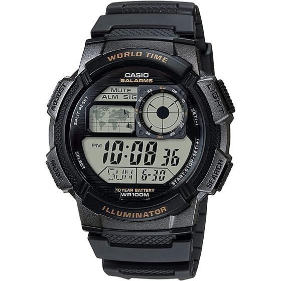Casio Men’s AE-1000W-1AVDF Sporty Digital Quartz Watch