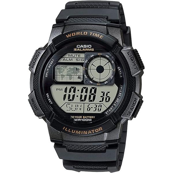 Casio Men’s AE-1000W-1AVDF Sporty Digital Quartz Watch