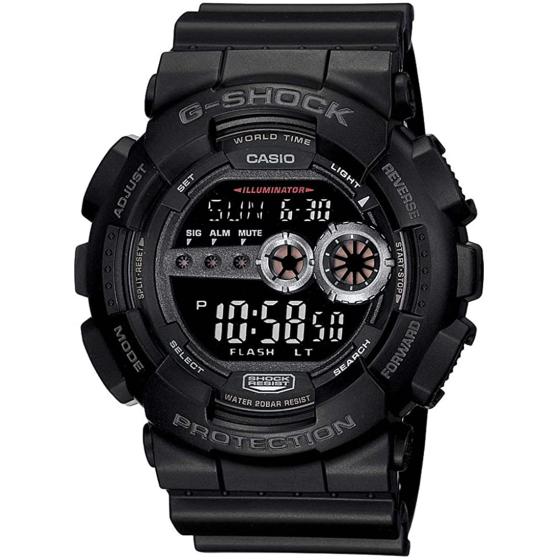 Casio Men's GD100-1BCR G-Shock X-Large Black Multi-Functional Digital Sport W...