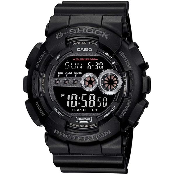 Casio Men's GD100-1BCR G-Shock X-Large Black Multi-Functional Digital Sport W...