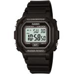 Casio Men's F108WH Illuminator Collection Black Resin Strap Digital Watch