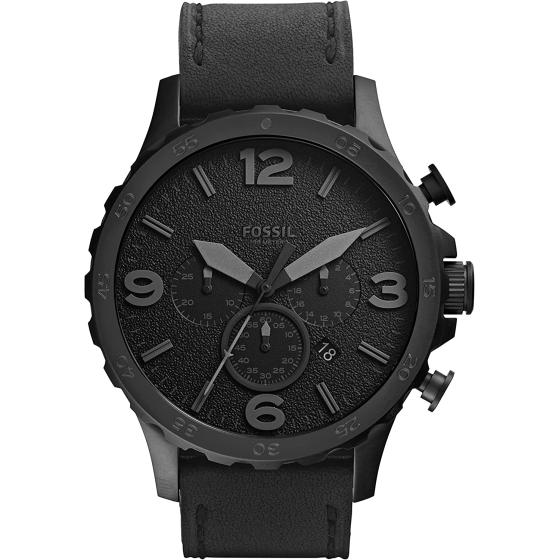 Fossil Men's Nate Stainless Steel Quartz Chronograph Watch