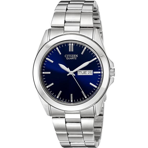 Citizen Quartz Mens Watch, Stainless Steel, Classic