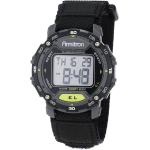 Armitron Sport Unisex 40/8291BLK Grey Accented Digital Chronograph Black Nylon Strap Watch