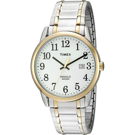 Timex Easy Reader Date Expansion Band 38mm Watch
