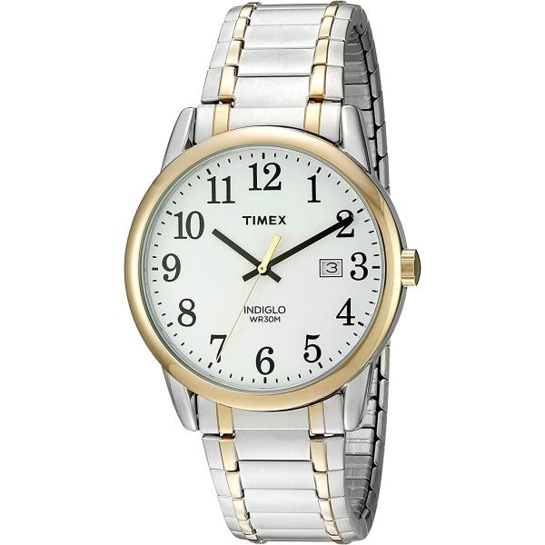 Timex Easy Reader Date Expansion Band 38mm Watch