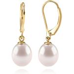 PAVOI Handpicked AAA+ Quality Freshwater Cultured Pearl Earrings Leverback Dangle Stud Pearl Earrings