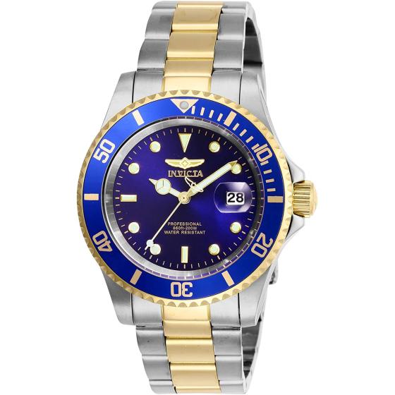 Invicta Men's Pro Diver Quartz Watch with Stainless Steel Strap