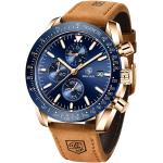 BENYAR Classic Fashion Elegant Chronograph Watch Casual Sport Leather Band Mens Watches 5140L
