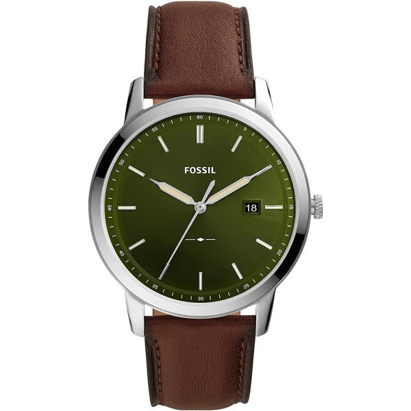 Fossil Men's Minimalist Stainless Steel Slim Casual Watch