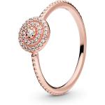 PANDORA Jewelry Elegant Sparkle Cubic Zirconia Ring in Rose