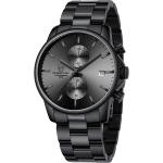 GOLDEN HOUR Fashion Business Mens Watches with Stainless Steel Waterproof Chronograph Quartz Watch for Men, Auto Date