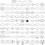 ONESING 93-109 Pcs Knuckle Rings for Women Stackable Rings Sets Girls Bohemian Retro Vintage Joint Finger Gold and Sliver Rings Set for Women Men Hollow Carved Flowers
