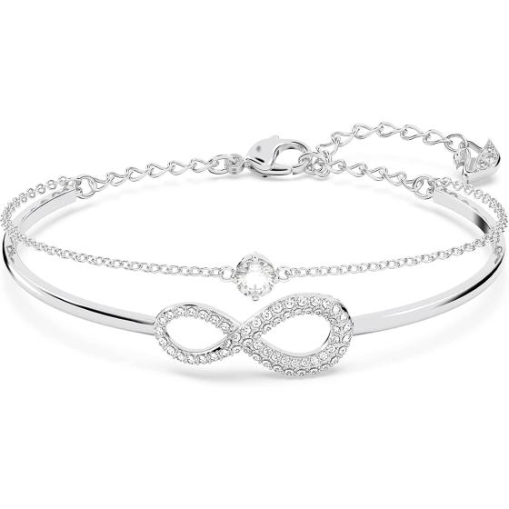 SWAROVSKI Infinity Crystal Jewelry Collections, Rhodium & Rose Gold Tone Finish