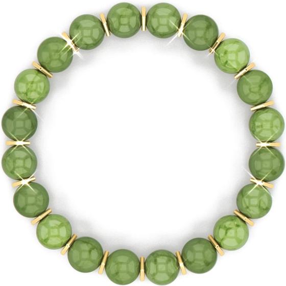 Green Jade Bracelet for Men Women Entrepreneur Business Luck, MONEY ATTRACTION Chakra Bracelets for Women, Bead Bracelets for Women, Maximum Money Wealth Abundance Bracelet, Prosperity Good Luck Feng Shui, Jade Bracelet Goals Manifestation Chakra Bracelet