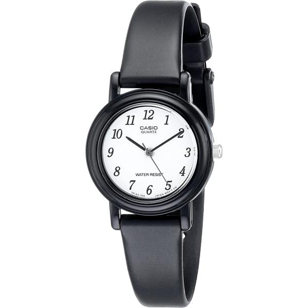 Casio Women's LQ139B-1B Classic Round Analog Watch