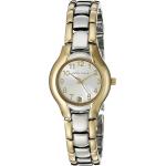 Anne Klein Women's 10-6777SVTT Two-Tone Dress Watch with an Easy to Read Dial