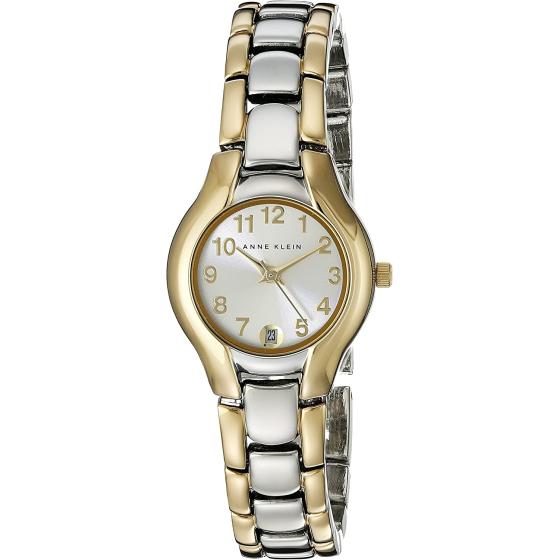 Anne Klein Women's 10-6777SVTT Two-Tone Dress Watch with an Easy to Read Dial