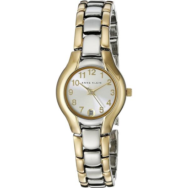 Anne Klein Women's 10-6777SVTT Two-Tone Dress Watch with an Easy to Read Dial