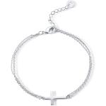 PAVOI 14K Gold Plated Cross Bracelet for Women Jewerly | Simple Gold Bracelet for Women | Confirmation Gift for Girls