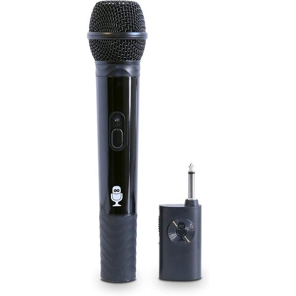 Singing Machine SMM107 Portable, Handheld, Wireless Karaoke Microphone, Black