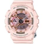 Sports Watch Gold and Pink Dial Pink Quartz Ladies