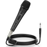TONOR Dynamic Karaoke Microphone for Singing with 5M XLR Cable, Metal Handheld Mic Compatible with Karaoke Machine/Speaker/Amp/Mixer for Karaoke Singing, Speech, Wedding and Outdoor Activity