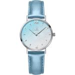 SHENGKE SK Ultra Thin Minialist Creative Starry Sky Women Watch with Genuine Leather Stainless Steel Mesh Band Floral Watch