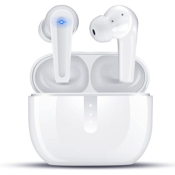 layajia Wireless Earbuds, Wireless Headphone Noise Cancelling with Bluetooth 5.1, Touch Control, 20H Playtime, IPX7 in-Ear Earphones for iPhone Android