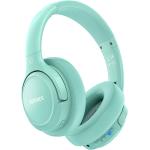 Bluetooth Headphones Over Ear,BERIBES 65H Playtime and 6 EQ Music Modes Wireless Headphones with Microphone,HiFi Stereo Foldable Lightweight Headset, Deep Bass for Home Office Cellphone PC Etc.(Green)