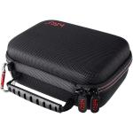 HSU Small Case for GoPro Hero 11/10/9/8, Hero7 Black,6,5, 4, 3+, 3,Hero(2018) Carrying Case for Action Cameras and GoPro Accessories(Small Size Red)