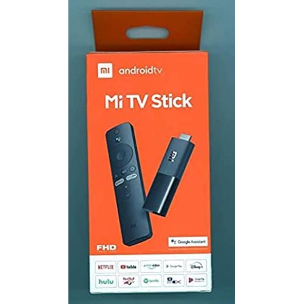 Xiaomi Mi TV Stick Streaming Stick Device | Android 9.0 HD TV Stick Netflix Google Certified TV Box Media Player Support 1GB 8GB AV1/2.4G/5G WiFi 5 /BT 5.2, with Voice Remote Controls