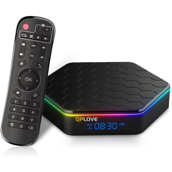 Android TV Box 12.0 4GB 32GB H618 Smart Set Top TV Box Support WiFi6 2.4GHz/5GHz Ultra HD Resolution Bluetooth 5.0 Ethernet LAN 100M 3D 6K Smooth and Stable Player