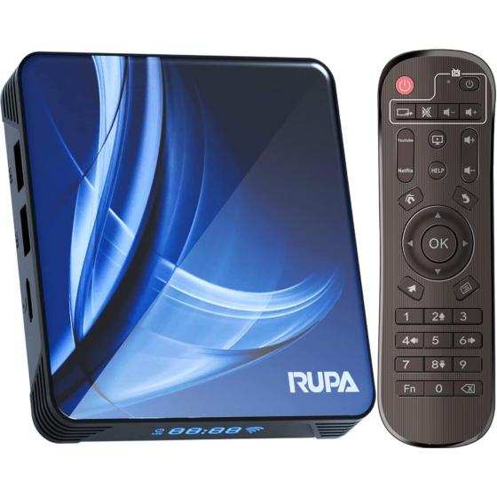 Android TV Box 11.0,2023 Smart TV Box RK3318 2GB 16GB Support 2.4G 5.8G WiFi Bluetooth 4.1 Ethernet LAN 3D 4K Video Android Box Set Top TV Box