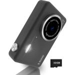 Digital Camera, 48MP Digital Point & Shoot Cameras for Teens, Portable 1080P Camera for Boys&Girls Beginners, Gift for Christmas Birthday(Black)