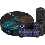Android TV Box 11.0 4GB 64GB?Smart TV Box Android Box RK3318 USB 3.0 Ultra HD 1080P 4K HDR WiFi 2.4GHz 5.8GHz BT 4.1 Set Top Box with Mini Wireless Backlit Keyboard