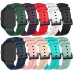 10-PACK Bands Compatible for Donerton P22 P32 P36/KALINCO P22 Replacement Watch Straps 20MM Classic Soft Silicone Breathable Quick Fit Wristband for Donerton & KALINCO P22 Smartwatch for Women Men