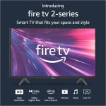 Introducing Amazon Fire TV 32" 2-Series 720p HD smart TV, stream live TV without cable