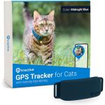 Tractive GPS Pet Tracker for Cats - Waterproof, GPS Location & Smart Activity Tracker, Unlimited Range, Works with Any Collar (Dark Blue)