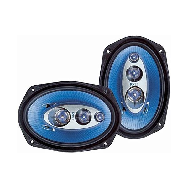 Pyle 6''x 9'' 400 Watt Four-Way Speakers (Pair) PL6984BL